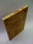 maple end grain butcher block